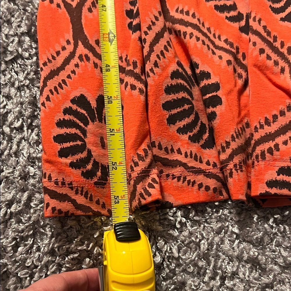 Fresh Produce Orange and Black Maxi Dress - Picture 6 of 8